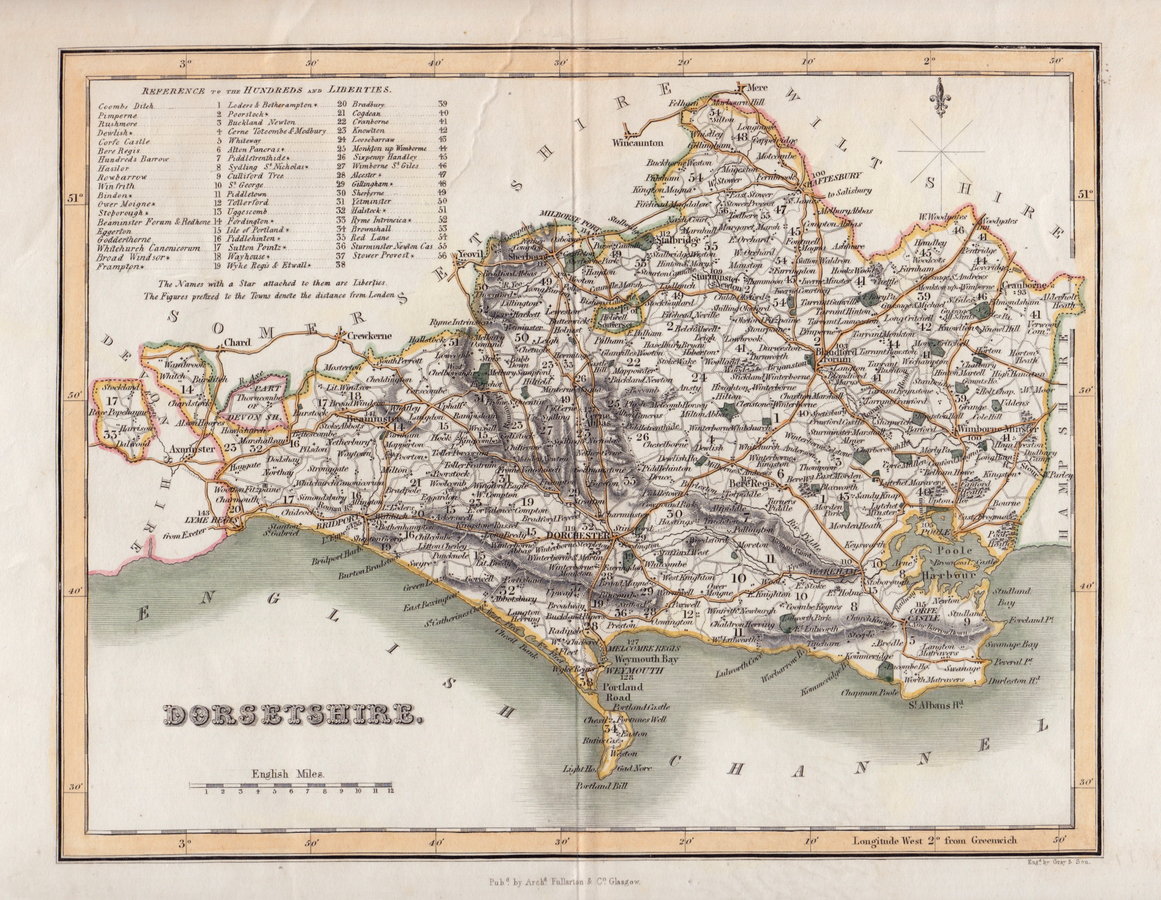 Old Maps Of Dorset