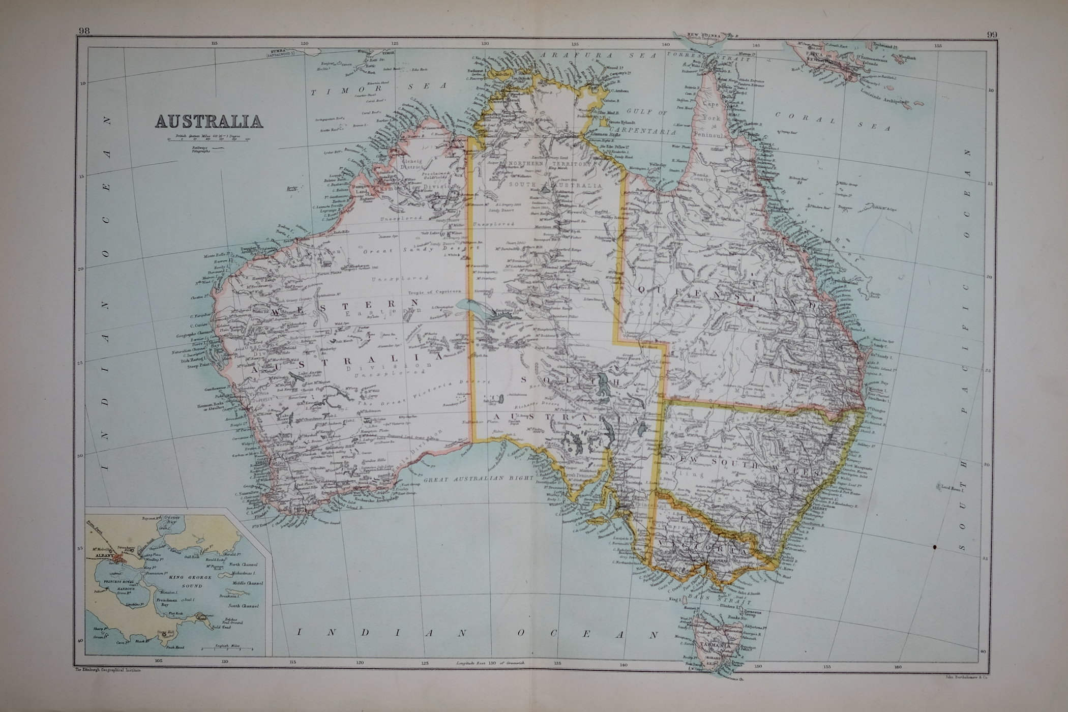 Antique Maps of Australasia.